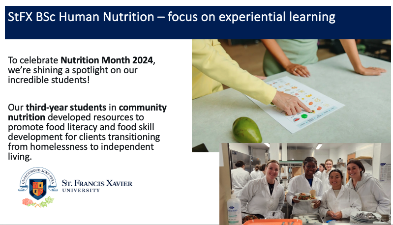 StFX Human Nutrition tweet media