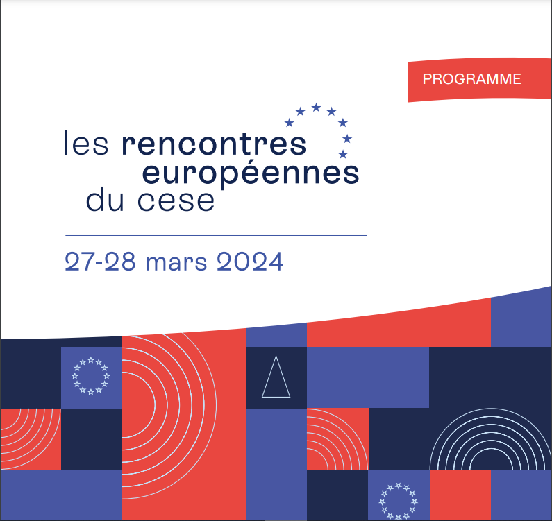 GrCoopCESE's tweet photo. 27 &amp; 28 mars, le #CESE organise 2 journées sur les élections européennes ouvertes à toutes et tous!🇪🇺
Au menu: auditions d'eurodéputés &amp; ateliers, dont le notre sur la #souveraineté #stratégique de l'#UE avec des invités de marque!
Programme &amp; inscription👉https://t.co/G5U6xxK8gL https://t.co/ULnbO0dxEq