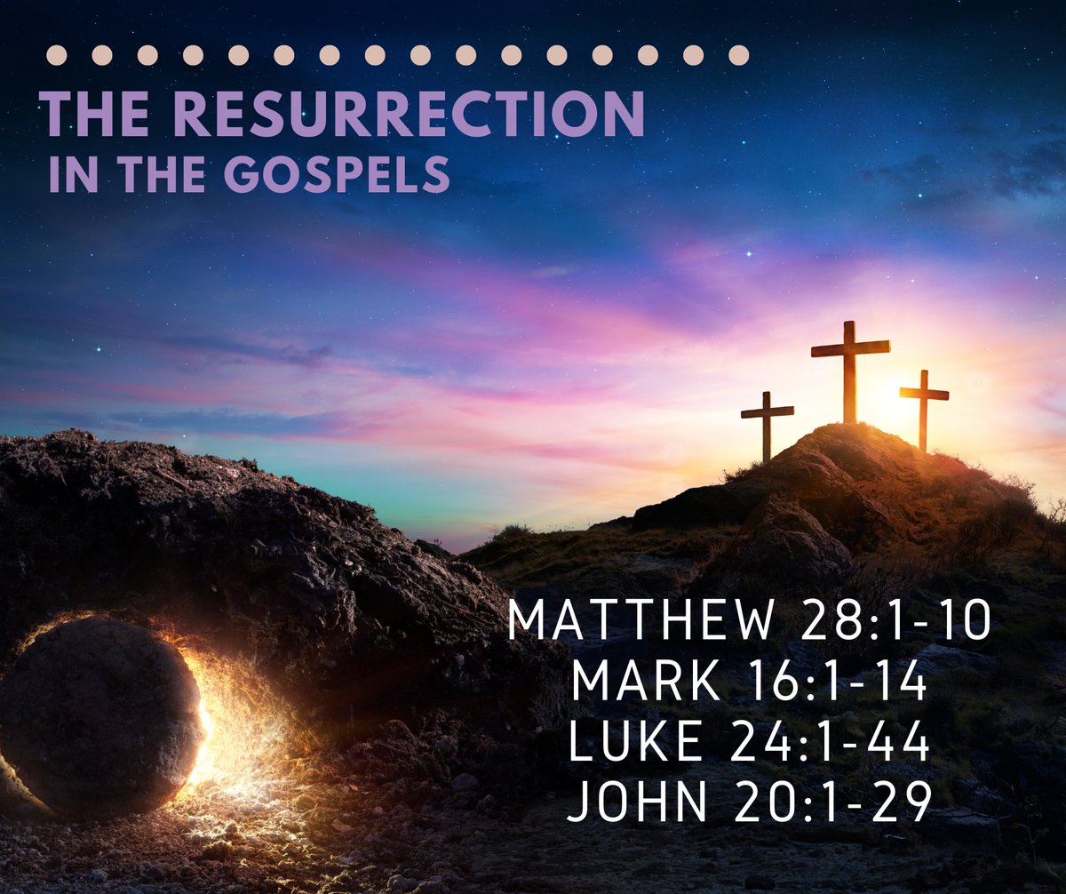 This is a great week to dive into the powerful accounts of Jesus' resurrection in the Gospels. Let His triumph over death inspire and renew your faith.
