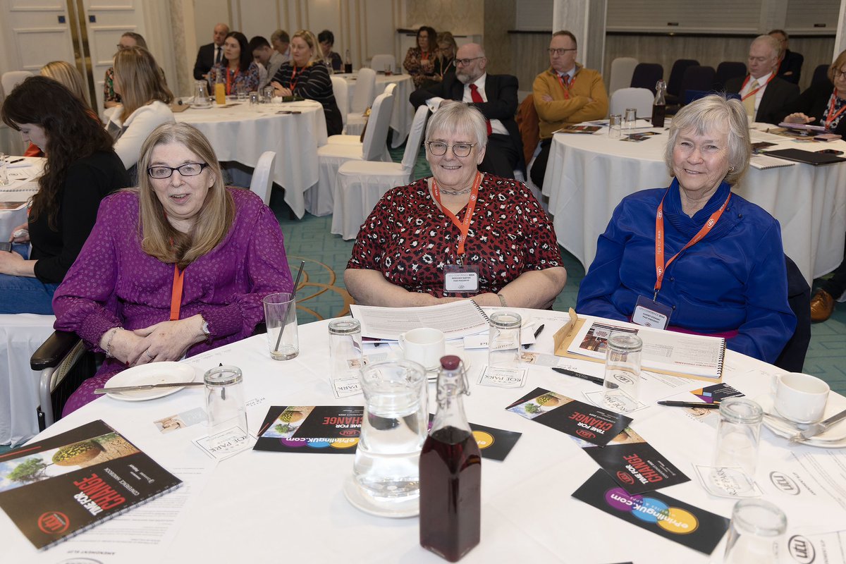 Guests at the recent Ulster Teachers' Union Conference. 

From left ~ Avril Hall-Callaghan (Honorary Vice-President), Rosemary Barton (Past President) and Audrey Stewart (Past President). 

📷 Copyright © Kevin Cooper Photoline NUJ 

 #UnionStrong #UnionProud #ulsterteachersunion