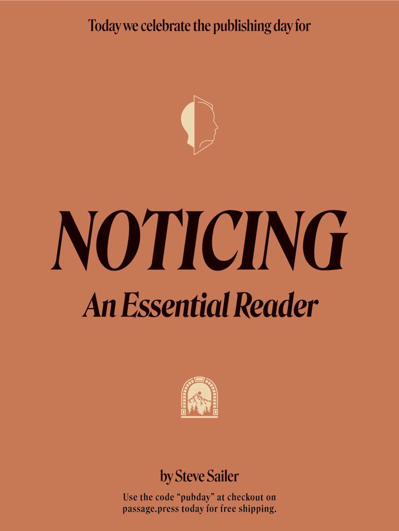 Today is the day! Steve Sailer's “Noticing” in paperback is shipping for all pre-orders. Buy now using promocode 'pubday' for free shipping. Tickets for the reading tour still available for select cities

passage.press/products/notic…