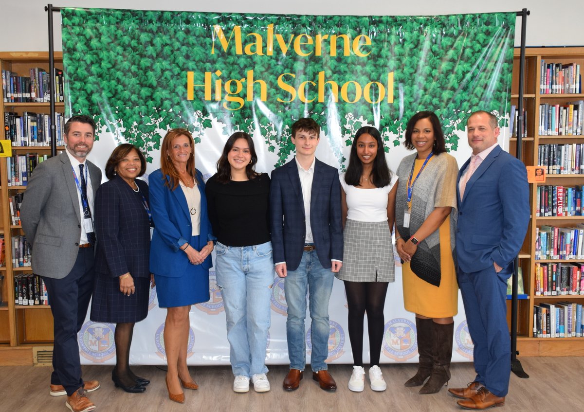 Malverne UFSD is proud to congratulate our MHS Class of 2024 co-valedictorians Cynthia Kartick & Stephen Wyss & salutatorian Gabriela Franco, who were recognized at a breakfast ceremony on March 19. Learn more: malverneschools.org/news/article.a… #ExcellenceOnPurpose #GoMules @supt4kids