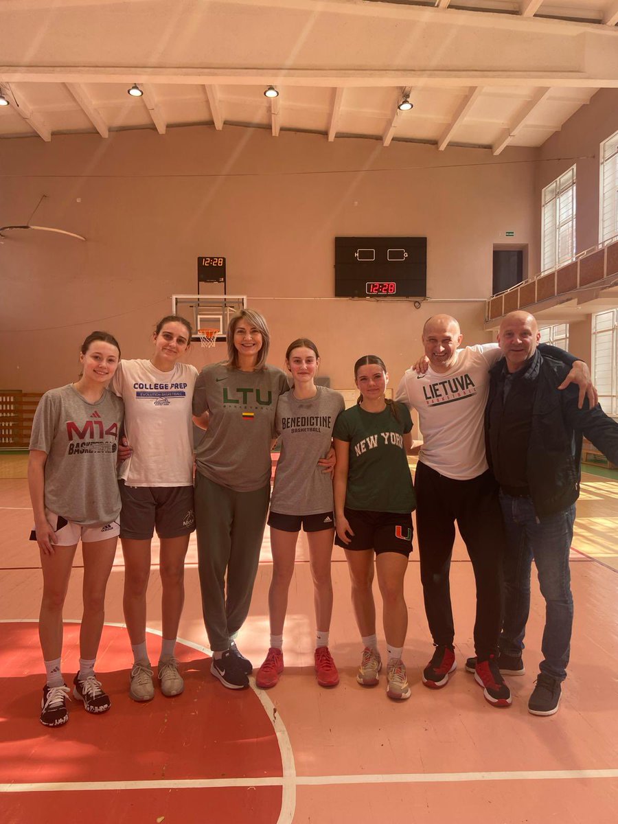 Julia (@juliasherpitis) on Twitter photo I’m grateful for the invitation and opportunity to tryout for the U18 Lithuanian National Team this week. Thank you Coach Aurimas, Coach Rima and Coach Valiunas!
<a href="/M14Hoops_Girls/">Team M-XIV Girls</a> <a href="/HCGirlsBB/">Hinsdale Central Girls Basketball</a> I’m grateful for the invitation and opportunity to tryout for the U18 Lithuanian National Team this week. Thank you Coach Aurimas, Coach Rima and Coach Valiunas!
<a href="/M14Hoops_Girls/">Team M-XIV Girls</a> <a href="/HCGirlsBB/">Hinsdale Central Girls Basketball</a>