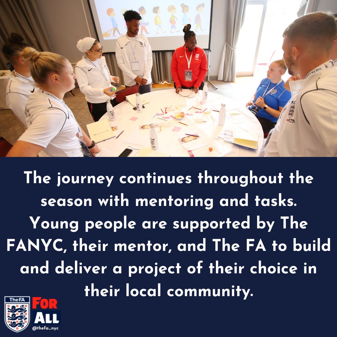 What opportunities do we provide for young people? 

FALA is coming back, keep on eye on our channels for #FALA24  news!

Meanwhile have a read and learn what The FA Leadership Academy is 😁💙⚽️