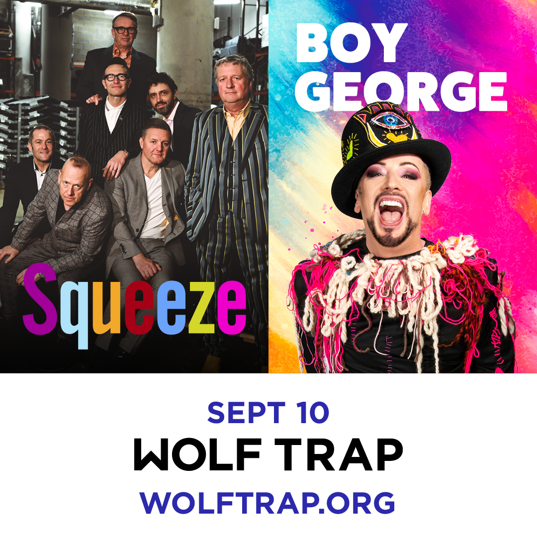 Hey USA! We are headed to Wolf Trap on September 10. General tickets go on sale Friday, but we have a ticket pre-sale starting tomorrow, 27 March at 10AM Eastern until 10PM Eastern 28 March. You will need password JUNCTION and the ticket link from linktr.ee/squeezeofficial