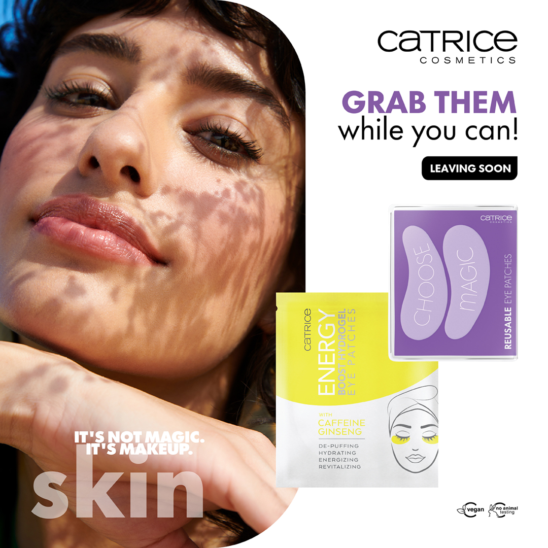 Act fast! ⚡these Catrice essentials won't be around much longer. Shop now to avoid tears later – the choice is yours! Shop Catrice's 3 for 2 promo at @Clicks_SA offer valid from 21 March - 17 April 2024🥰