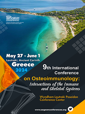 Looking forward to attending the @AegeanConf 9th Osteoimmunology meeting in Ancient Corinth! What's better than learning about bones and immune cells surrounded by sun, sea and beach? 🌞🦴🏝️ Only a few more days left to submit an abstract! aegeanconferences.org/src/App/confer…