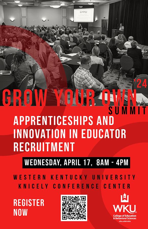 Dr. C (@drc_wku) on Twitter photo We hope you'll make plans to join us on April 17th! Come and hear about ways to equip your districts with insights/tools to expand the certified educator and school leader workforce! <a href="/WKU_SLPS/">WKU School of Leadership & Professional Studies</a> <a href="/WKUCEBS/">WKU CEBS</a> <a href="/WKUEDD/">WKU Ed.D.</a> <a href="/wku/">Western Kentucky University</a> We hope you'll make plans to join us on April 17th! Come and hear about ways to equip your districts with insights/tools to expand the certified educator and school leader workforce! <a href="/WKU_SLPS/">WKU School of Leadership & Professional Studies</a> <a href="/WKUCEBS/">WKU CEBS</a> <a href="/WKUEDD/">WKU Ed.D.</a> <a href="/wku/">Western Kentucky University</a>