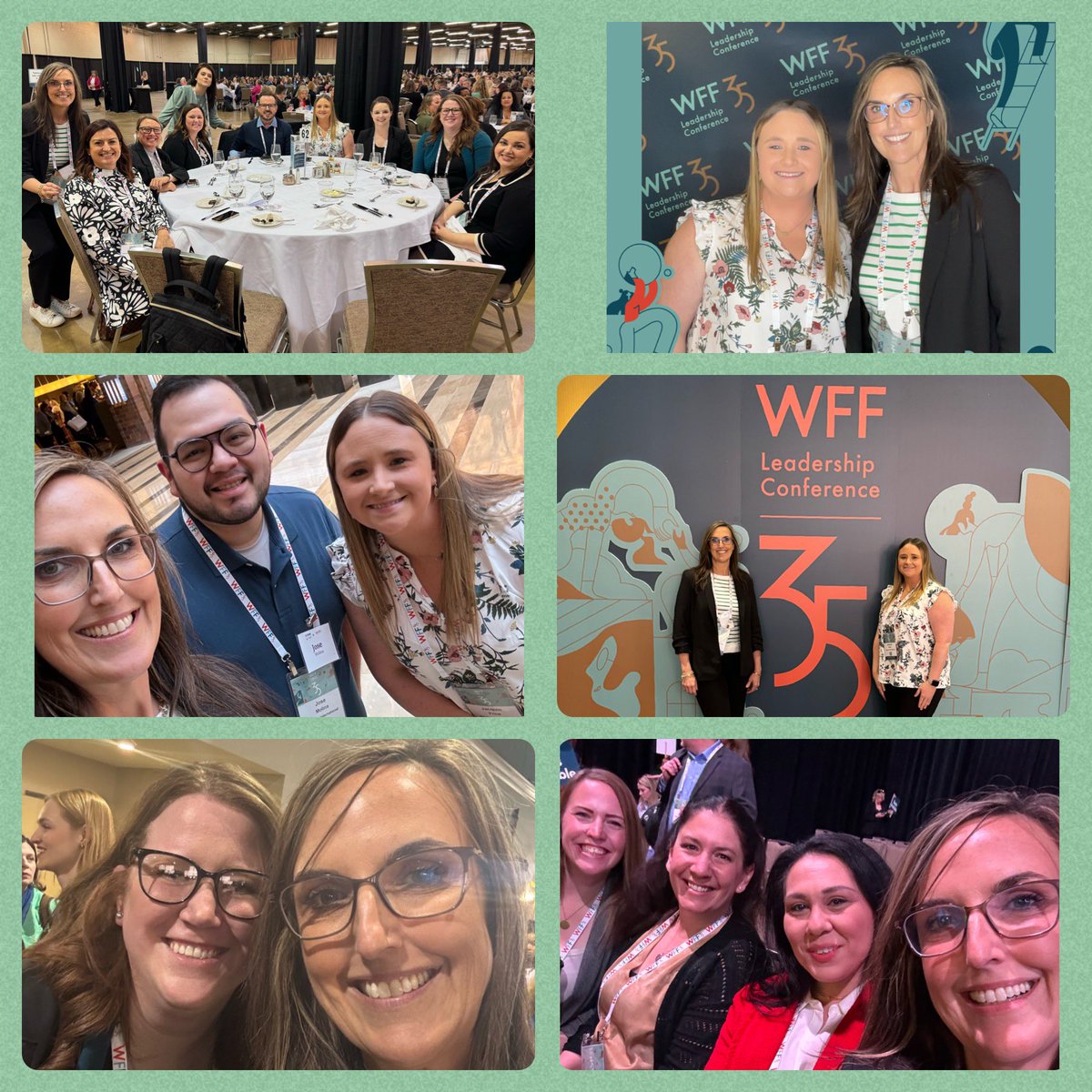 #WFFLimitless Day 2 is flying by and we are blown away by the new friendships, connections, and key note speakers provided by this amazing event! 🌶’s showing us all the love and pouring into our leadership bucket!