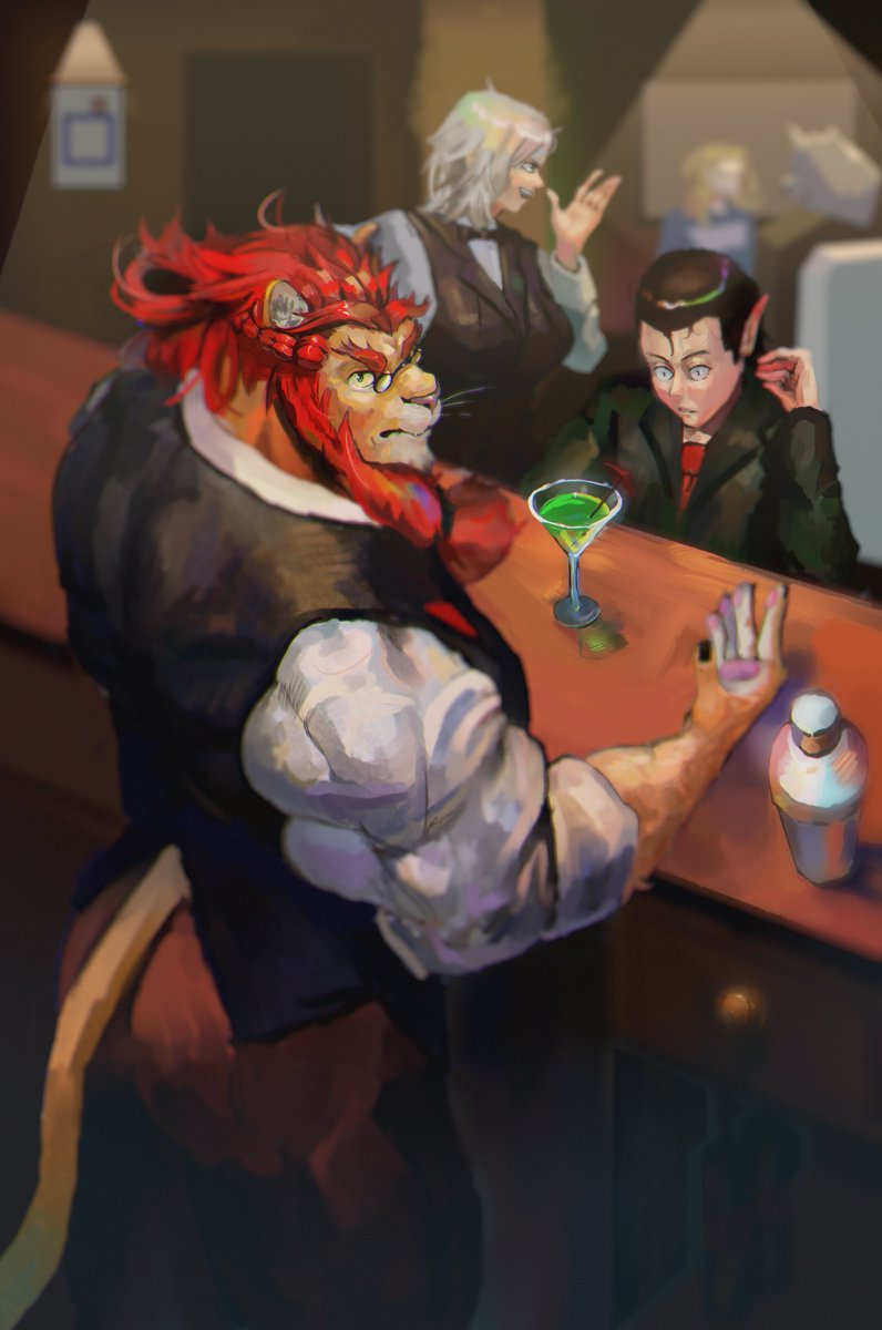 JOPA402113790's tweet photo. #喫茶新魔王城 #ビーストリングス #beastrings  #山本四角 #anthro https://t.co/Km38HVoxL7