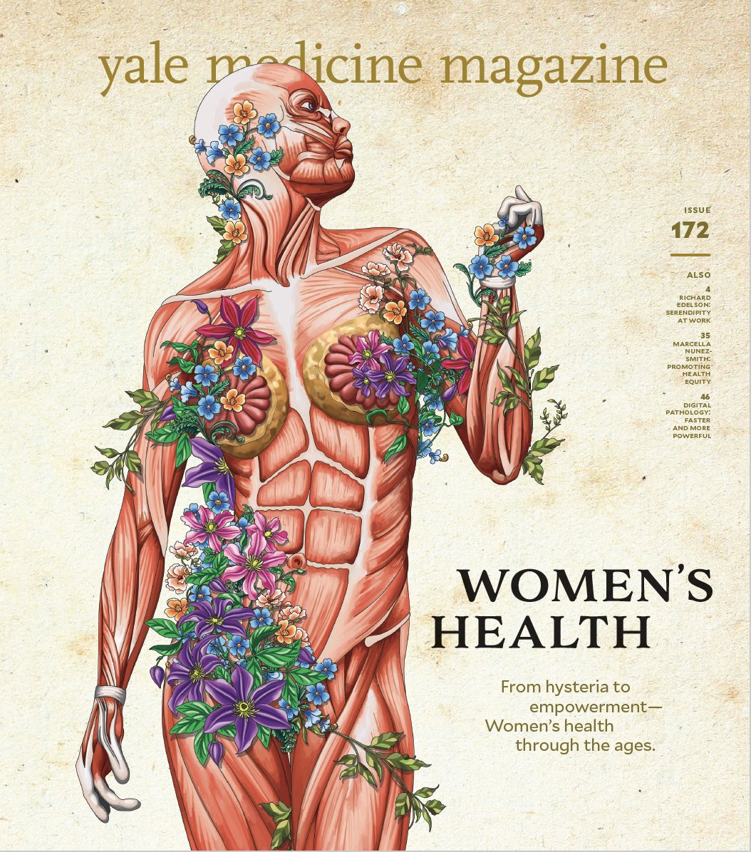 Latest issue of Yale Medicine Magazine puts a spotlight on #women’s #health: How #care has changed through the ages, new frontiers in #breastcancer and #endometriosis research, and much more. Browse digital editions of YM Magazine online: brnw.ch/21wIeZ6