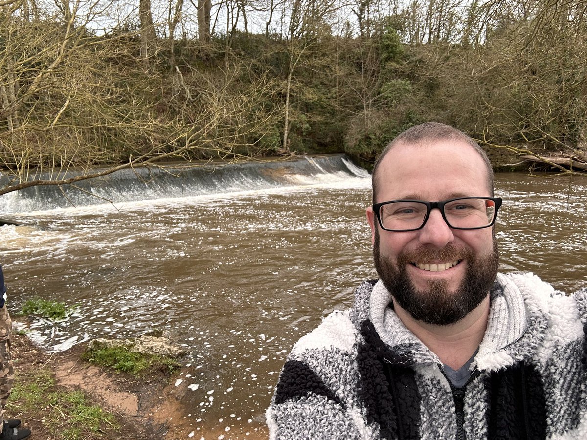 Fab afternoon in Otterton filming new content and looking for the local beavers 
#Christian #MentalHealthMatters