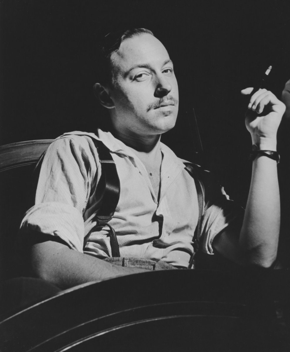 Happy birthday to famous fiction, stage, and screen writer, Tennessee Williams, born March 26, 1911. Although not widely recognized as a writer of Weird Fiction, his first published work, 'The Vengeance of Nitocris,' appeared in the August 1928 issue of 'Weird Tales' magazine.