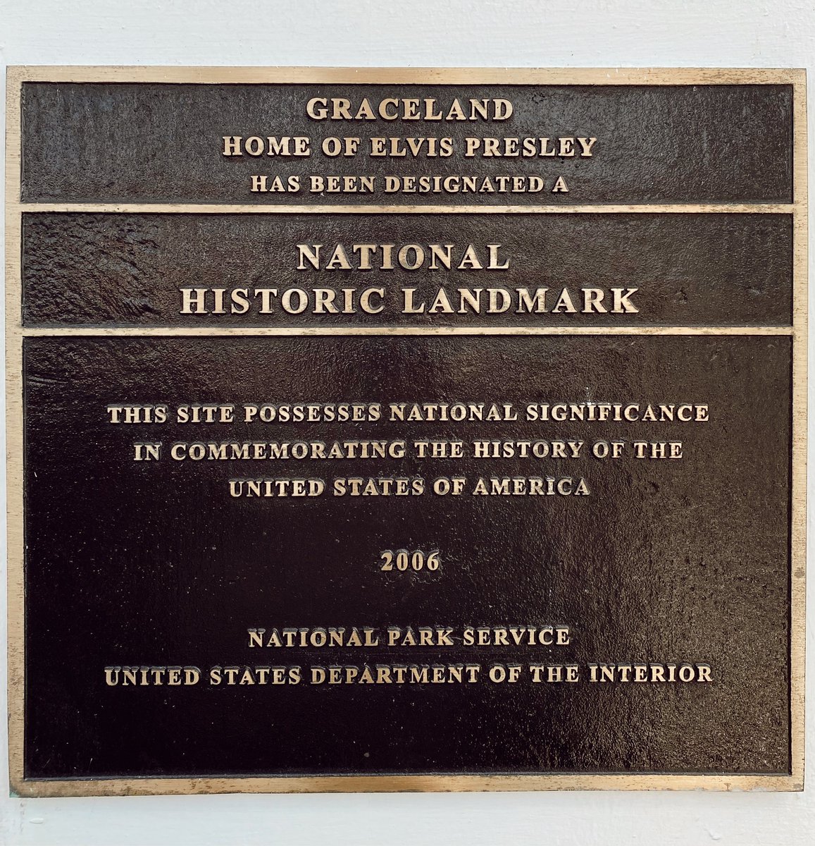 Graceland, the iconic home of Elvis Presley, was officially recognized as a National Historic Landmark on this day in 2006!