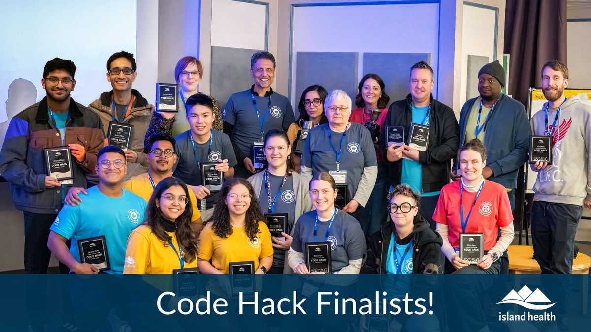 For 24 hours, nearly 70 participants collaborated on innovative solutions to a range of health-care challenges at Island Health’s annual #CodeHack event. Learn more about Code Hack’s winning teams at ow.ly/WOAu50R2vJG