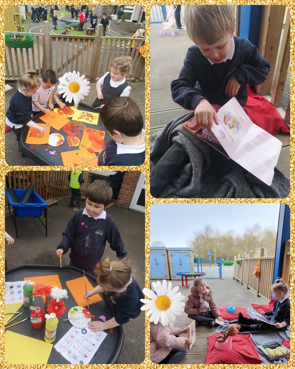 We have enjoyed doing some observational paintings of flowers today and lots of looking at and sharing books 📚
<a href="/BarntonMissP/">Miss Pearce</a> <a href="/BarntonMissR/">Miss Rutter</a>