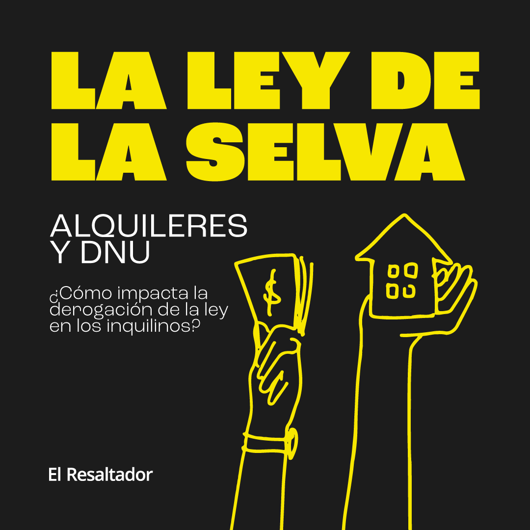 El Gobierno Nacional sigue adelante con el DNU.

A la espera de su discusión en Diputados y sin ley de alquileres vigente, dialogamos con Maximiliano Vittar (<a href="/Maxi_Vittar/">Maxi Vittar</a>), referente de <a href="/InquilinosC/">Inquilinos Córdoba</a>, sobre cómo impacta esta medida en los inquilinos.

elresaltador.com.ar/alquileres-y-d…