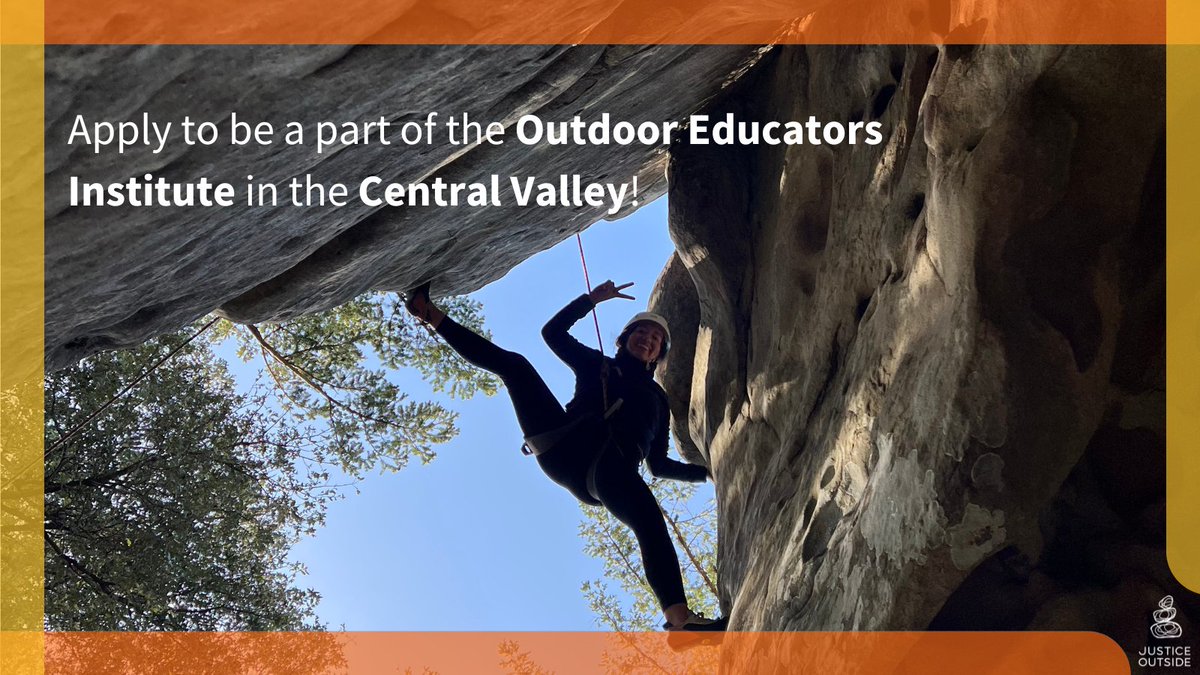 Do you know any Black, Indigenous, People of Color 18-26 years old interested in cultivating racial justice and equity in the outdoor industry? We’re still accepting applications for the #OutdoorEducatorsInstitute #CentralValley cohort. Apply here: loom.ly/orPUvTk