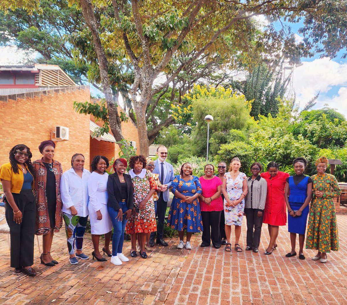 Day 1: Women's Collective Publishing Workshop. Today we kickstarted a three day w/shop for women in academic writing with the hope of getting more women in academic publishing . We would like to thank the @SwedeninZM & @SweAmbZam for their collaboration with us and hosting us.