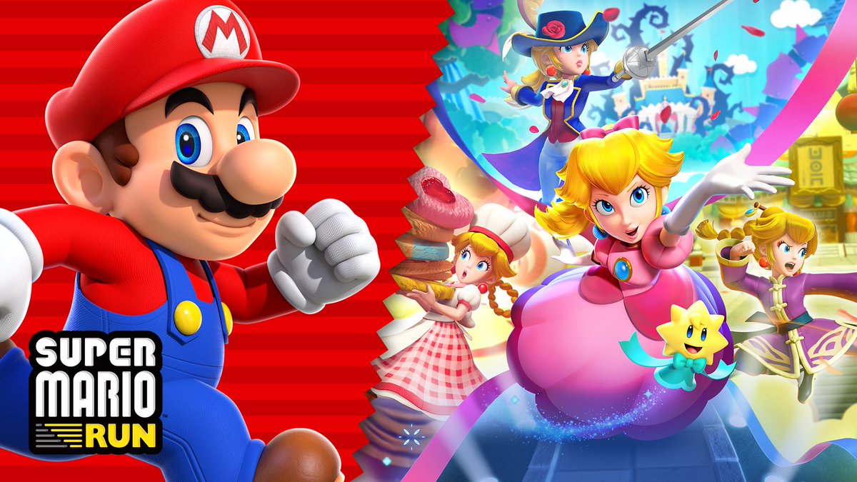 Celebrate #PrincessPeachShowtime! with a Princess Peach event in Super Mario Run! Clear the missions to get in-game statues of Peach's transformations! Event ends 5/7 at 12AM PT. Update Super Mario Run to the latest version to participate. More info: ninten.do/6016cs7Z6