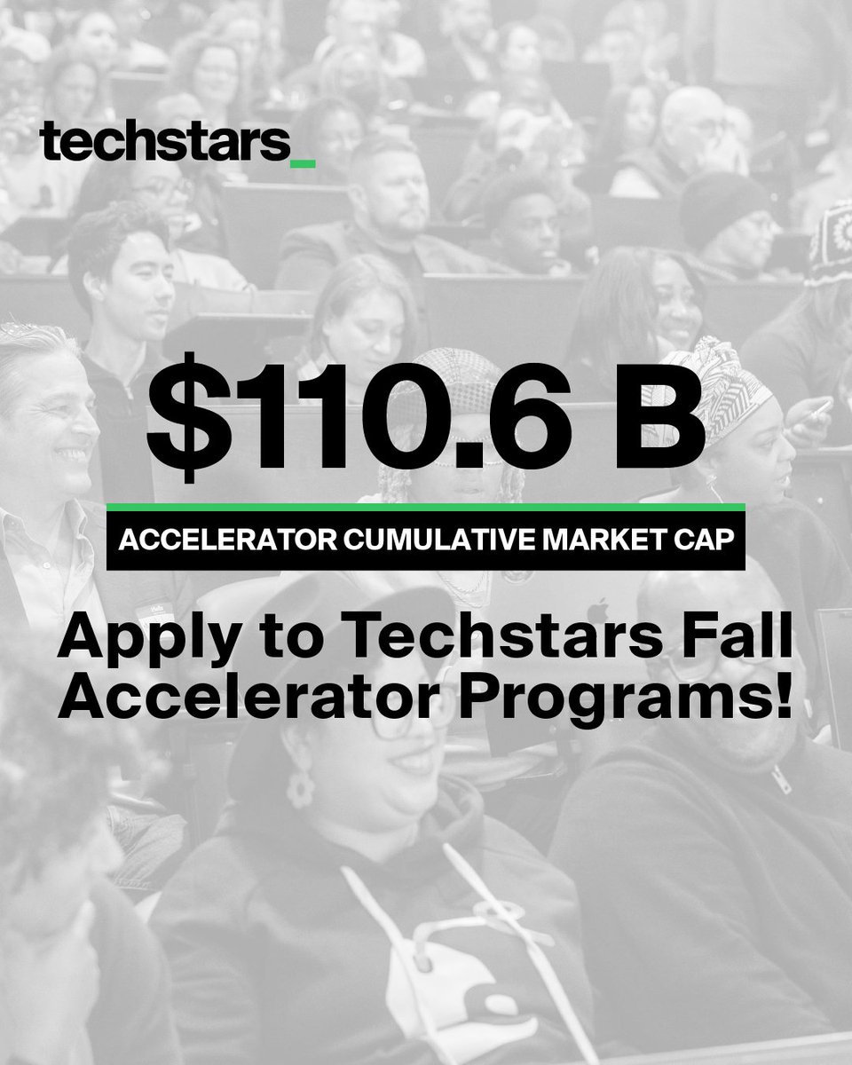 Techstars tweet media