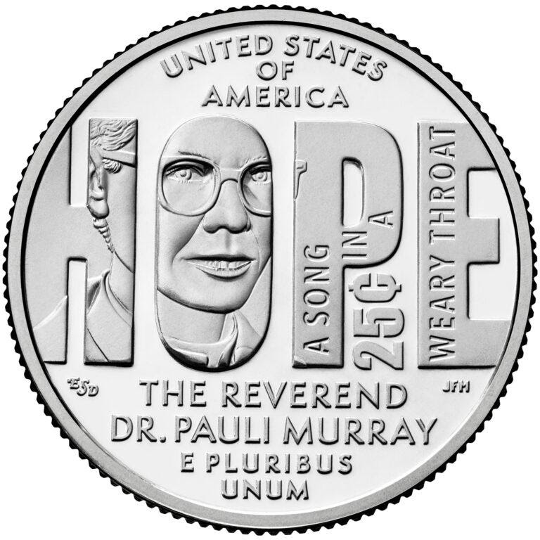 Today, we celebrate the source of inspiration for our Dark Testament exhibit, Reverend Dr. Pauli Murray! Murray has been chosen as the 11th figure in the American Women Quarters program by the U.S. Mint. We're excited for awareness of Pauli's life and enduring legacy to spread.
