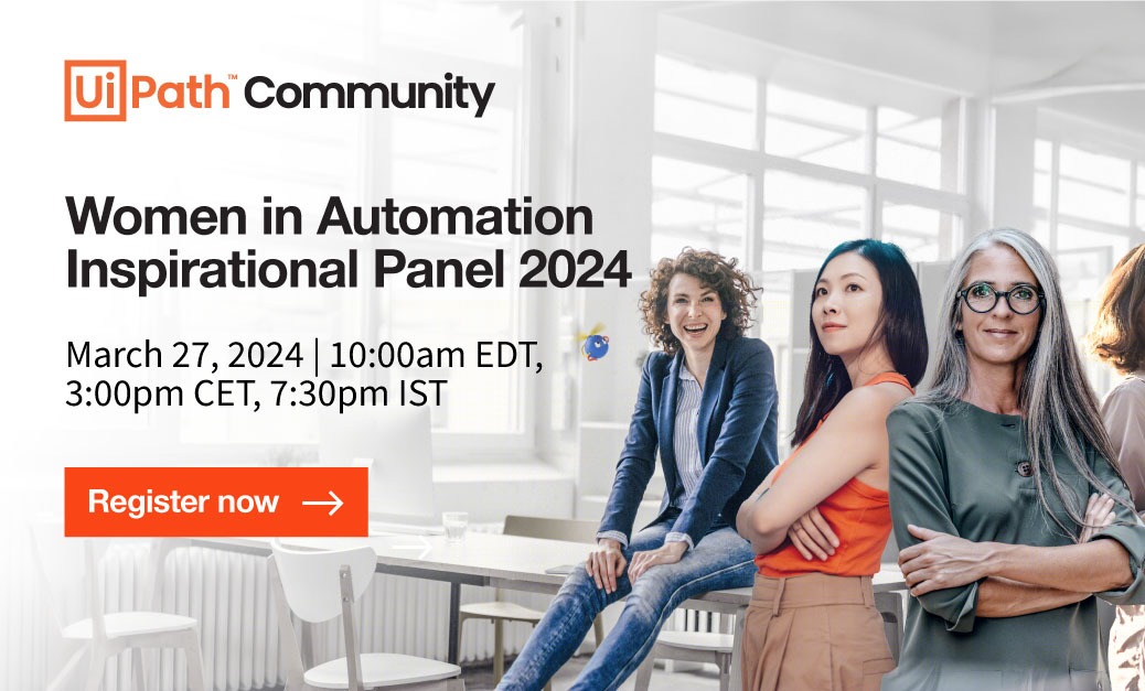 Our <a href="/UiPath/">UiPath</a> #WomeninAutomation program is a series of community events crafted to inspire, educate, &amp; propel women's careers in #automation—&amp; it's starting up again: spr.ly/6017Zp6ZH.