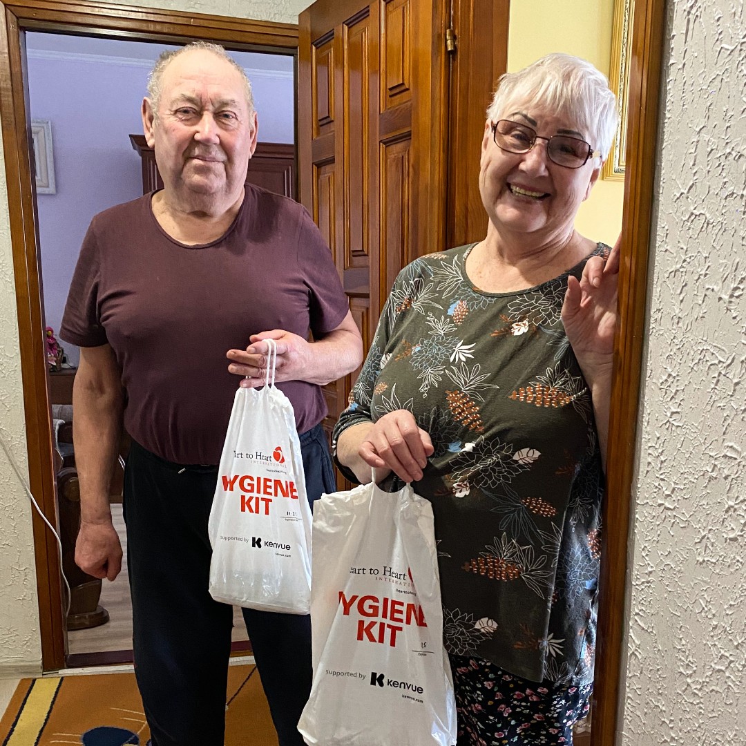 Meet Slavko and Hanna, a retired couple from Hola Prystan, Ukraine. Their home was flooded during Russian occupation. They escaped by boat, traveling to Ternopil and receiving support from the community and organizations like Heart to Heart International and Light of Reformation.