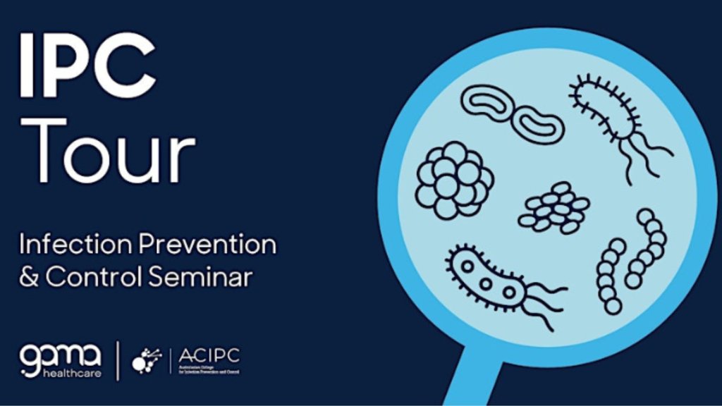 A reminder to register now for the 2024 GAMA Healthcare and ACIPC IPC Tour!

Brisbane, Adelaide, Sydney, Melbourne &amp; Perth.

Keynote speaker: Dr Jon Otter, Director of IPC, Guys' and St Thomas' NHS Foundation Trust, London.

For more info follow this link: acipc.org.au/gama-ipc-tour-…