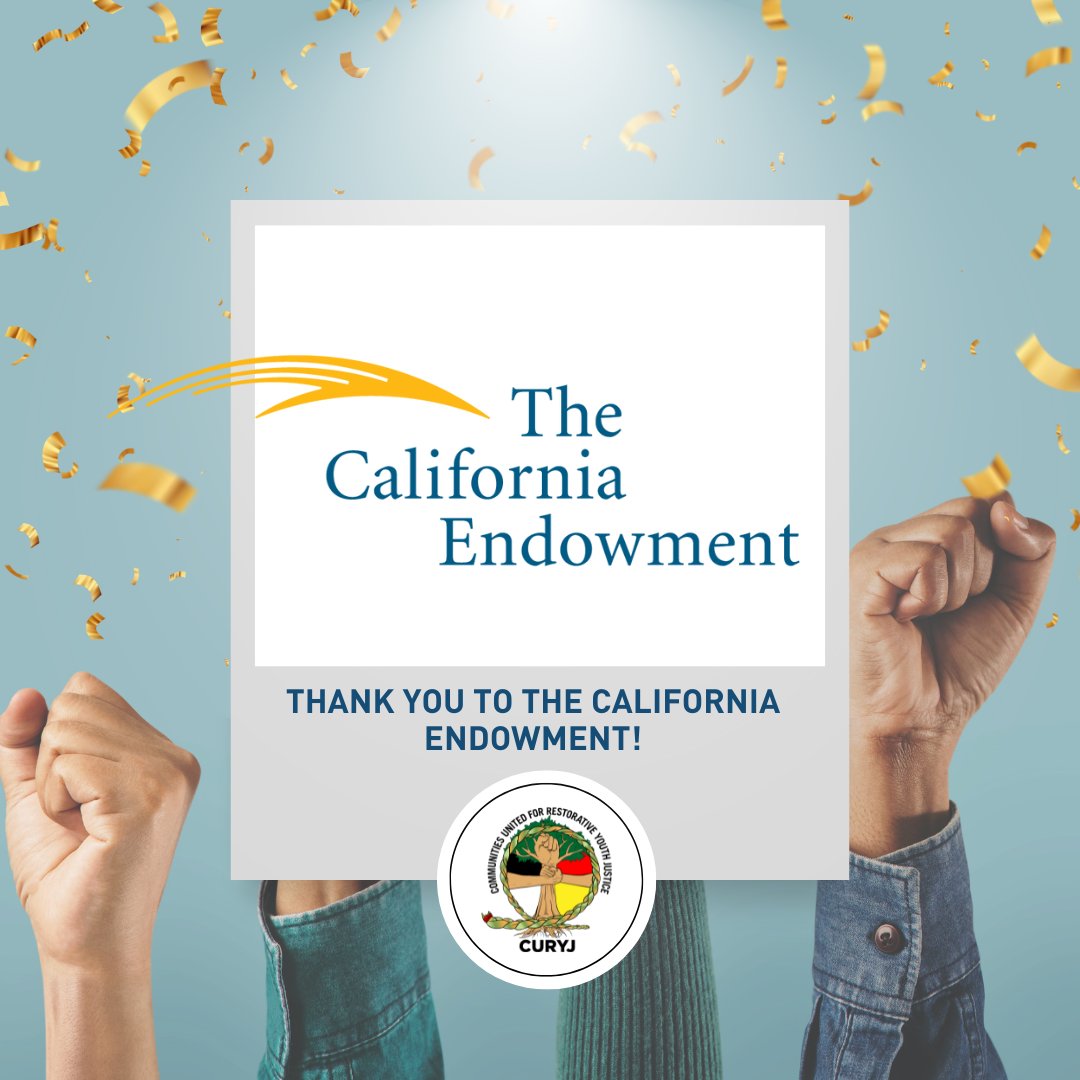 Spotlight on Our Supporters: Thank you to The @calendow! TCE has been a CURYJ supporter since 2013 and was instrumental in our ability to build The Oscar Grant Youth Power Zone. #ItTakesCURYJ #DreamBeyondBars #BuildYouthLeaders