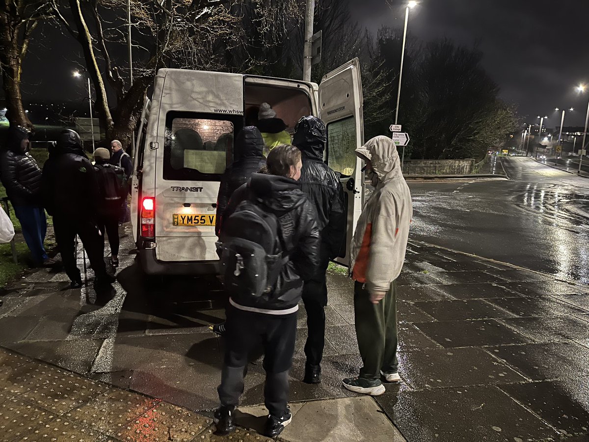 Once again, on Monday,  the rain came pouring down but the team from Hope Baptist Church, whilst dodging the puddles, still served 69 people! 2 sleeping bags were given to people who are #streethomeless. The team were joined by @streetvetuk & an outreach team from @TreviWomen.