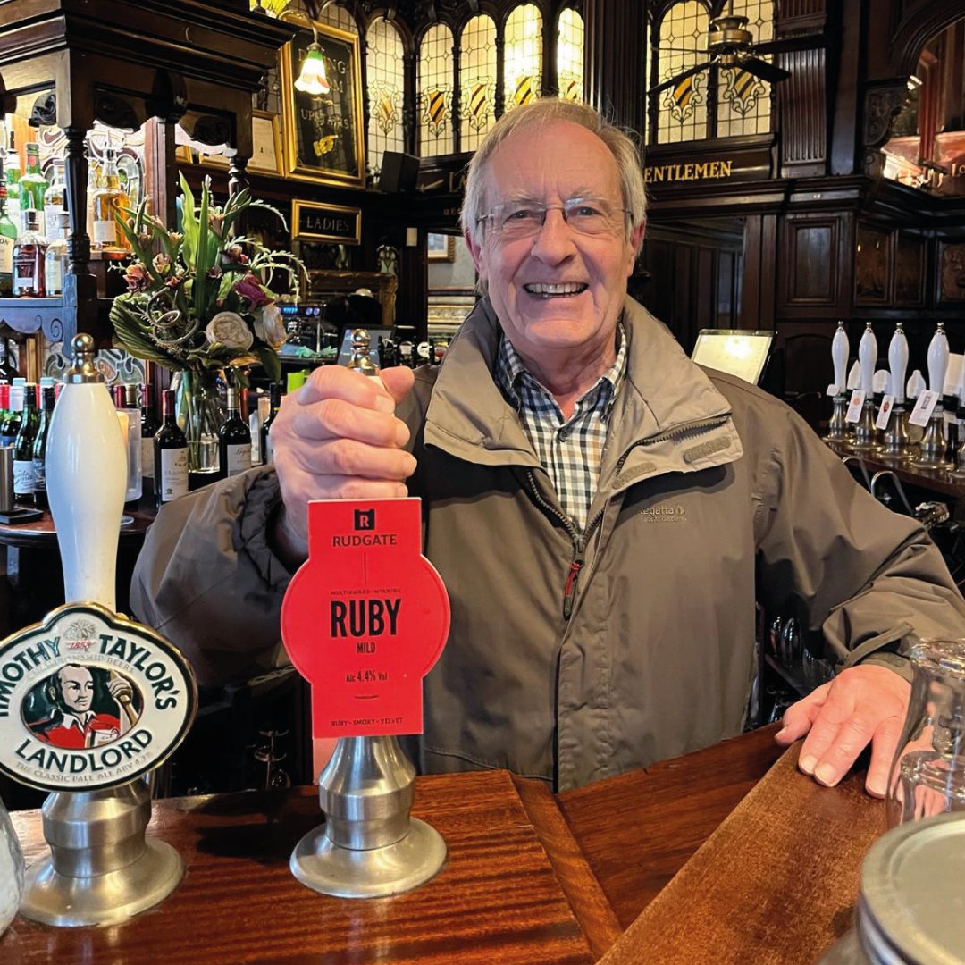 🔴🎶'RUBY, RUBY, RUBY, RUBY'🎶🔴 Have you spotted our Ruby in the wild recently? This is from the Philharmonic Dining Room in Liverpool! This is the correct amount of enthusiasm to show when you spot it by the way... 👇 #realale #caskale #mildale #madeinyorkshire