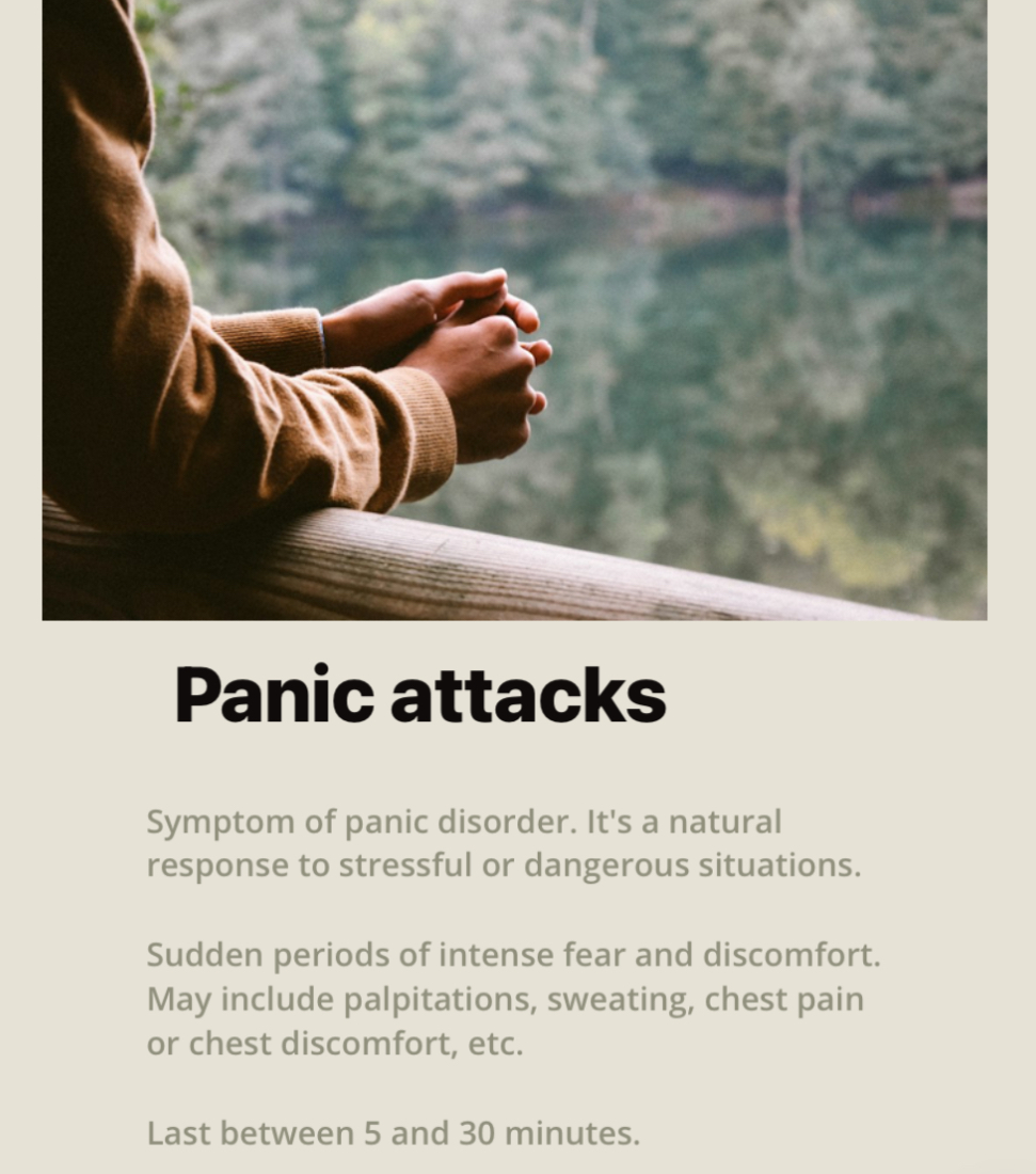 Reach out for support: Share your feelings with a trusted friend or seek professional help. You don't have to face it alone.

#SupportSystem #PanicAttackHelp #MindfulBreathing #PanicAttackTips  #GroundingTechnique #PanicAttackSupport #MentalHealthMatters