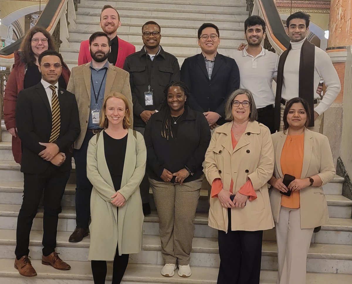 The Illinois Science Policy Program Scholars and Policy &amp; Research Legislative Fellows Program visited the state capitol to enhance their understanding of state gov. These programs develop leadership and policy-research skills through public agency or IL legislature placements.