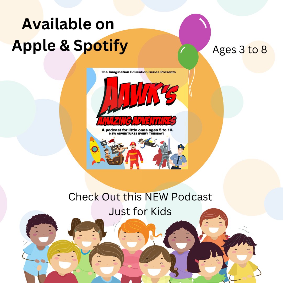 For Bedtime or just short quality entertainment...have your kids listen and get their faces OFF The Screens!!
#childrenspodcast #kids #children #ages3to8 #story #bedtime