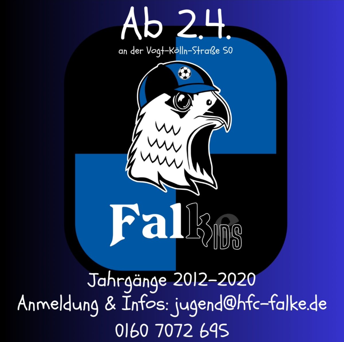 Endlich geht es los! Am 02.04.2024 beginnt endlich die Jugendarbeit in unserem Verein: Wir bieten das erste offene Training für Kinder und Jugendliche an. Wollt Ihr noch Eure Kinder anmelden oder habt Lust als Trainerin oder Trainer selbst mitzuwirken? Dann meldet Euch bei uns.