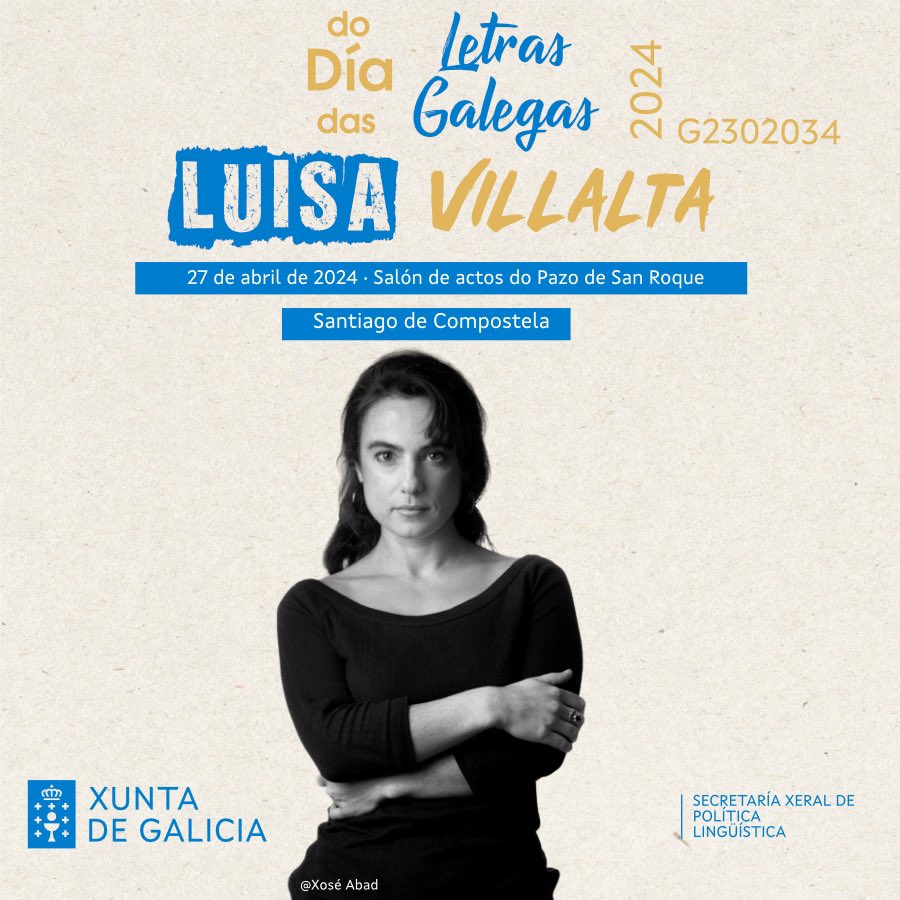 ✅ Xornada do Día das Letras Galegas 👁️‍🗨️Fprofe G2302034 🗓️ 27 de abril 💪Coa @SXPL 🏚️Salón de actos do Pazo de San Roque 👀 Marga do Val, Inma López Silva, Manuel naveira, Henrique Rabuñal… @h_rabunal