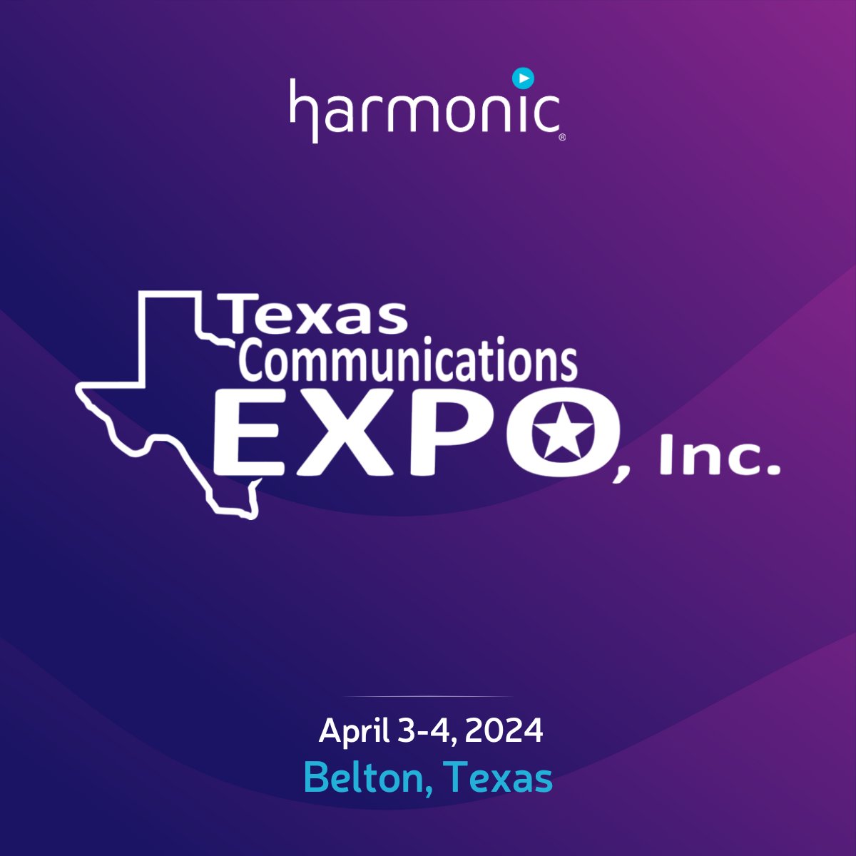 Deliver high-bandwidth, reliable #broadband services with Harmonic #cOS virtualized #broadband solutions! Join us at the Texas Communications Expo next week in Belton to see what the cOS platform can do for your business. #TCEIExpo See you there! 👋