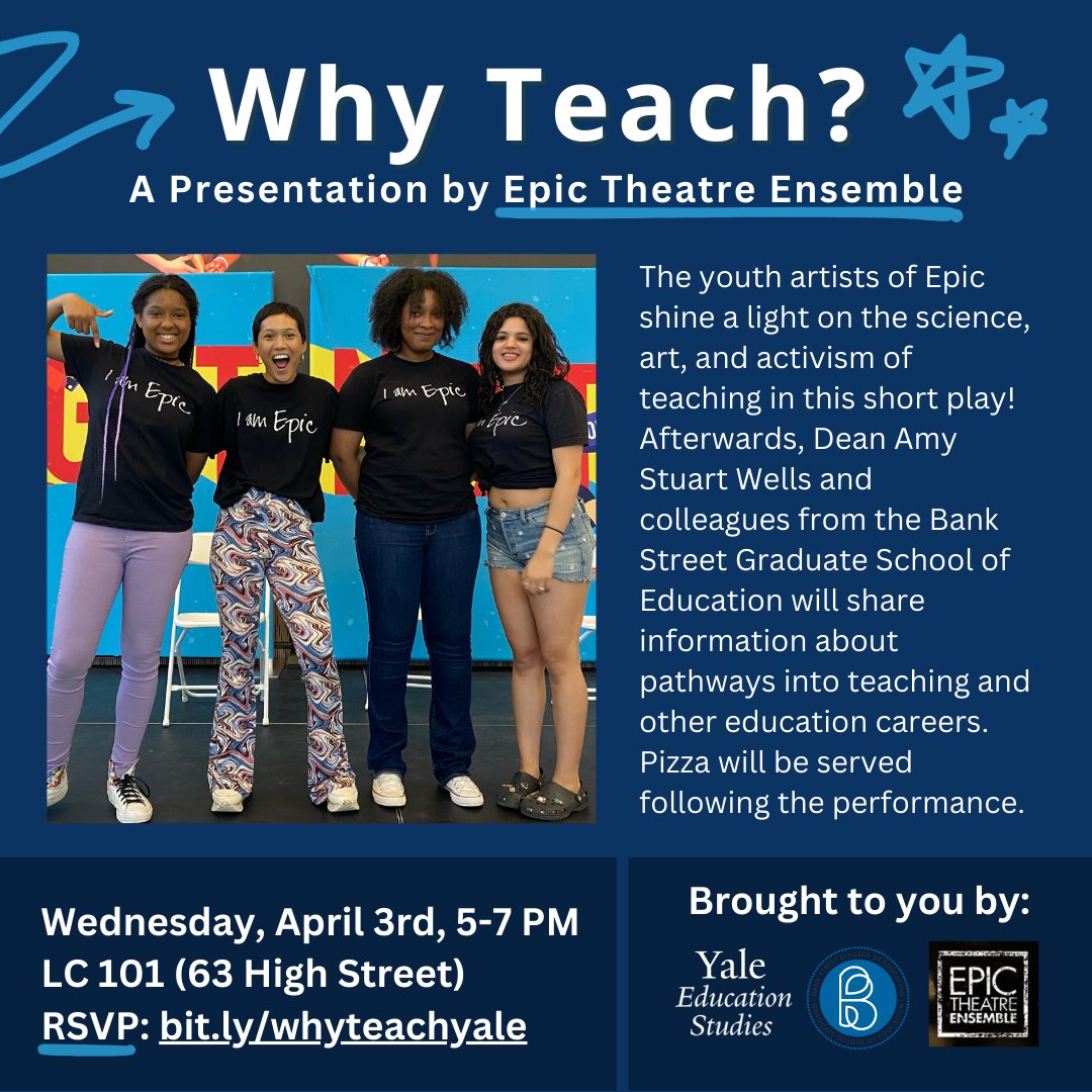 Yale Education Studies tweet media