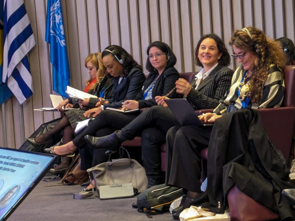 🇫🇷🌎 Subsecretaria @LuzVidalH participa en la segunda jornada del diálogo birregional 'Compartiendo prácticas y políticas públicas entre Francia y ALC, en torno a sociedades inclusivas e igualitarias', de @expertisefrance #GrupoAFD, @EUROsociAL_ y @CIMOEA
