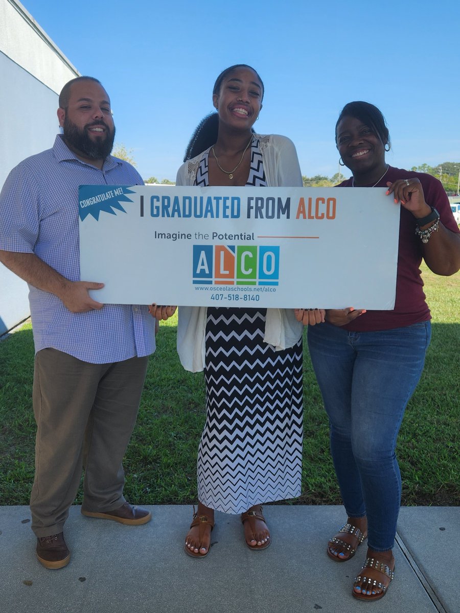 *Proud educators here🙋‍♂️* 
We just want to share the joy! Today, our students stand taller, prouder, and ready to take on the next chapter of their life. We absolutely💚them! #EducateAndElevate #SkillUpOsceola #AdultEdu #Education #GetThereFL #AlcoProud #ImagineThePotential