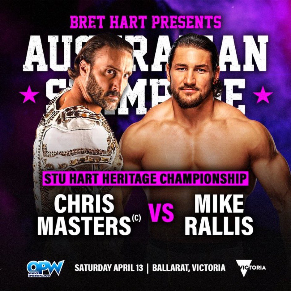 As another Mike once said…

IM BACK

Tickets available at starrcast.com

#AustralianStampede
#StarrcastDownunder
#VisitVictoria