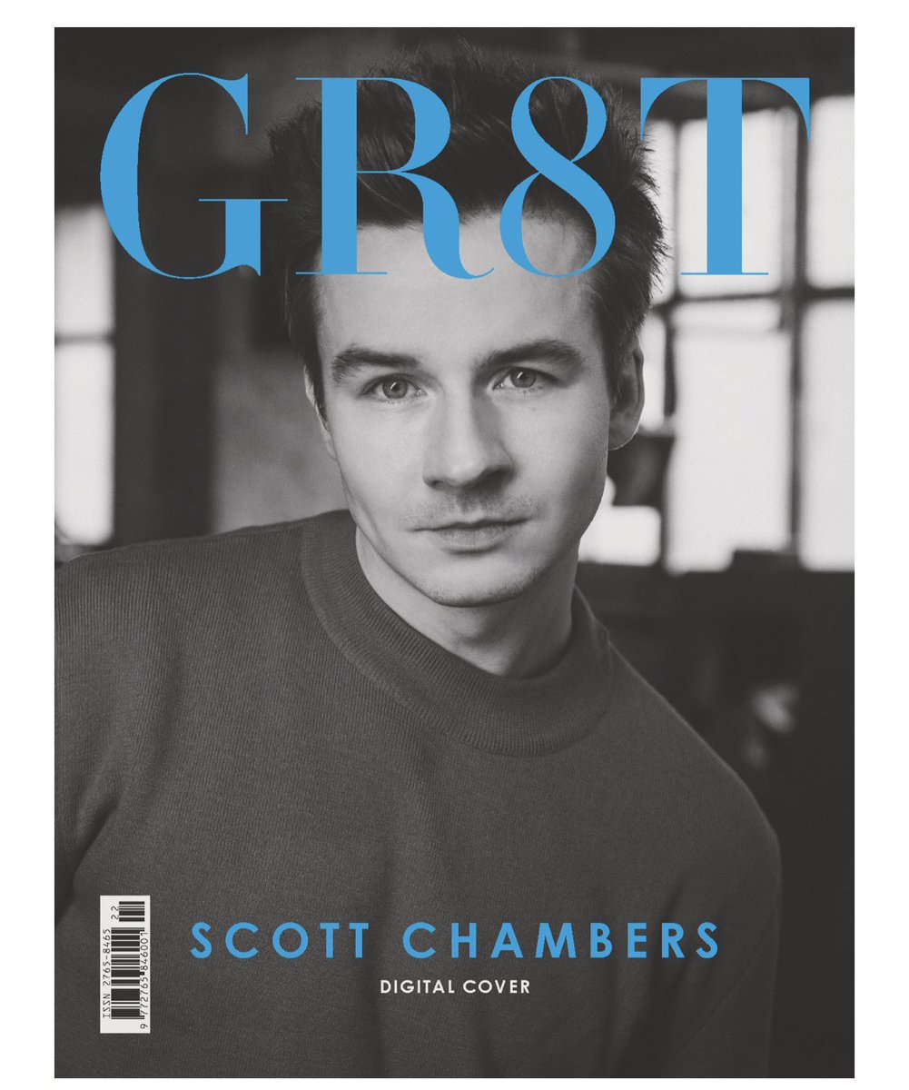 GR8T MAGAZINE 😍 @Scott_JChambers for GR8T Magazine 📸 Lee Malone Read the full article below! gr8tmagazine.com/art-culture/sc…