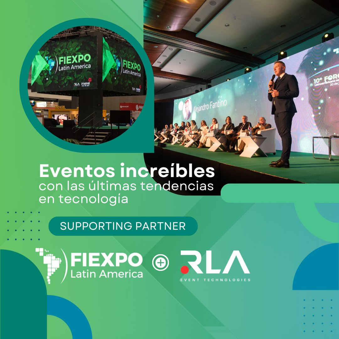 Desde FIEXPO junto a RLA creamos espacios únicos e innovadores, su compromiso con la excelencia y su capacidad para transformar nuestros visionarios conceptos en realidades tangibles son de crucial importancia. Prepárense para vivir una nueva edición de FIEXPO Latin America 2024.
