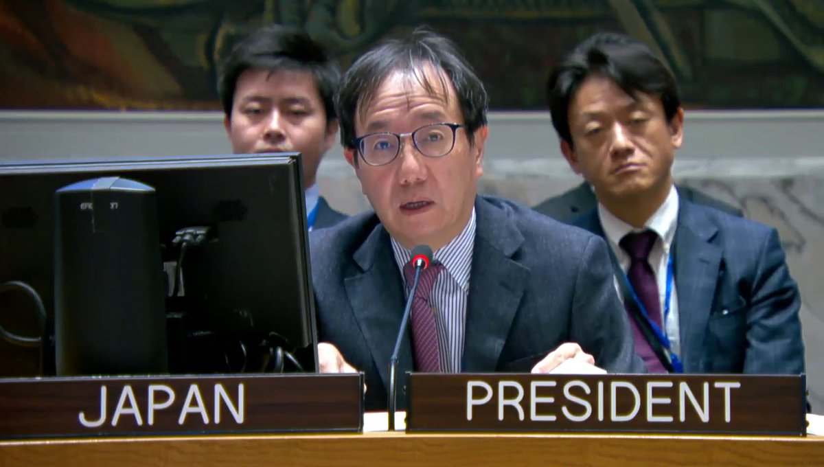 At #UNSC mtg on #MEPQ, #Japan urges parties to immediately act in good faith based on res. 2728 adopted yesterday, leading to a ceasefire during Ramadan, &we cont. to support ongoing diplomatic efforts twrds a cessation of hostilities &release of hostages

un.emb-japan.go.jp/itpr_en/yamaza…