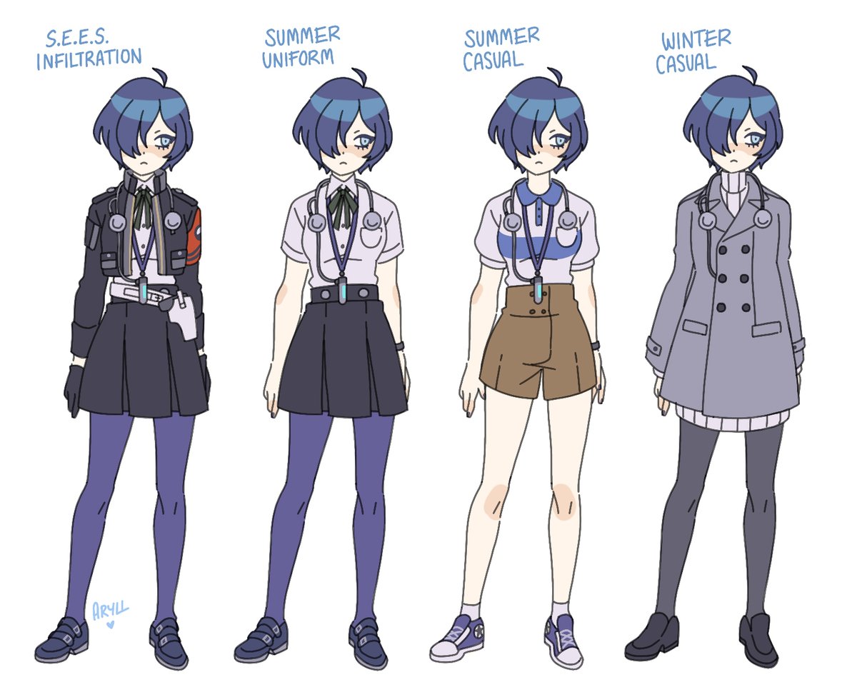blue hair and pronouns moment
#Persona3Reload