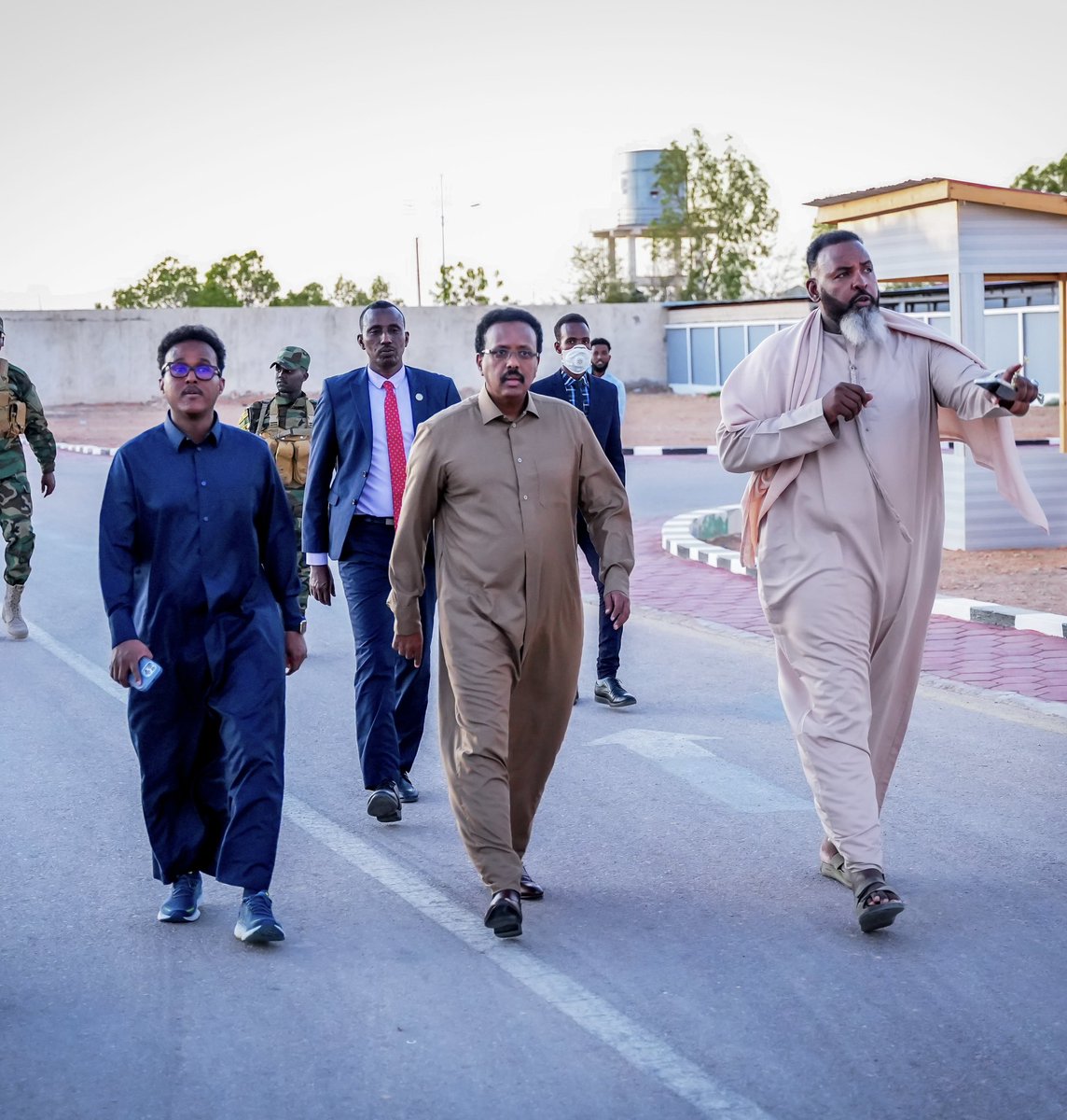 MrDuqa's tweet photo. I want to thank the communications and operations teams in Puntland for working closely with our delegation to facilitate the successful meetings between former presidents @M_Farmaajo and H.E. Sharif Sh. Ahmed with Puntland's President @HESaidADeni. Their collaboration and hard work delivered strong results to promote inclusive politics in Somalia. Thank you Puntland.