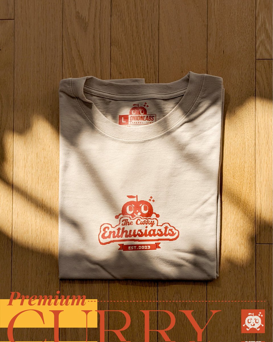 due to popular demand, the curry enthusiast oversized shirt will be accepting back orders for the next production run..!! thank you so much for supporting 👨‍🍳🍛✨