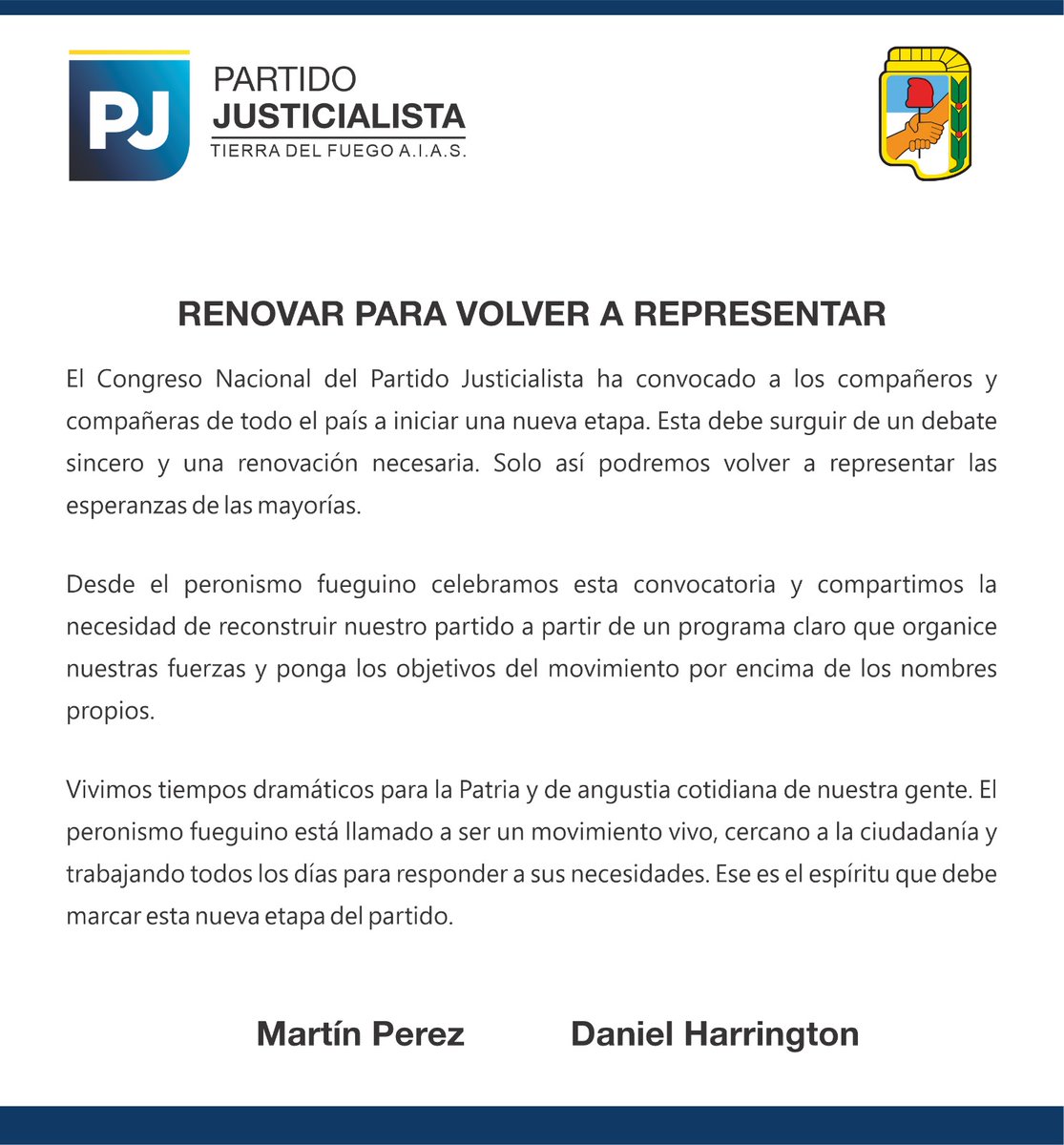 MartinPerezTDF's tweet photo. Renovar 
para volver a representar. https://t.co/GwtsbVDhrX