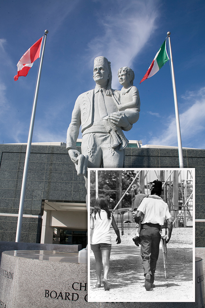 Did you know this statue seen at all Shriners Children’s locations and many Shriners International buildings is based on a news photo taken at a picnic over 50 years ago? The statue is called the Editorial Without Words. #Shriners #history #TriviaTuesday